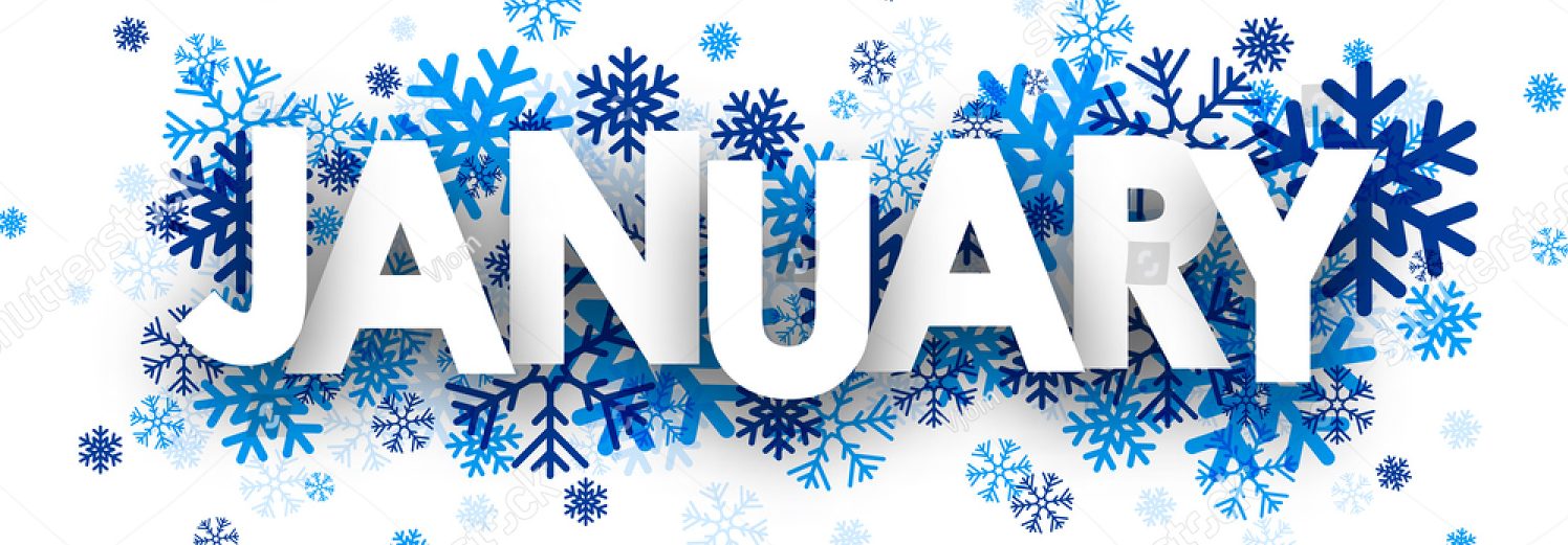 stockvectorjanuarysignwithsnowflakesvectorillustration346886741